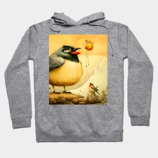 National Native American Heritage Month: "The bird who has eaten cannot fly with the bird that is hungry," - Omaha Nation Proverb Hoodie